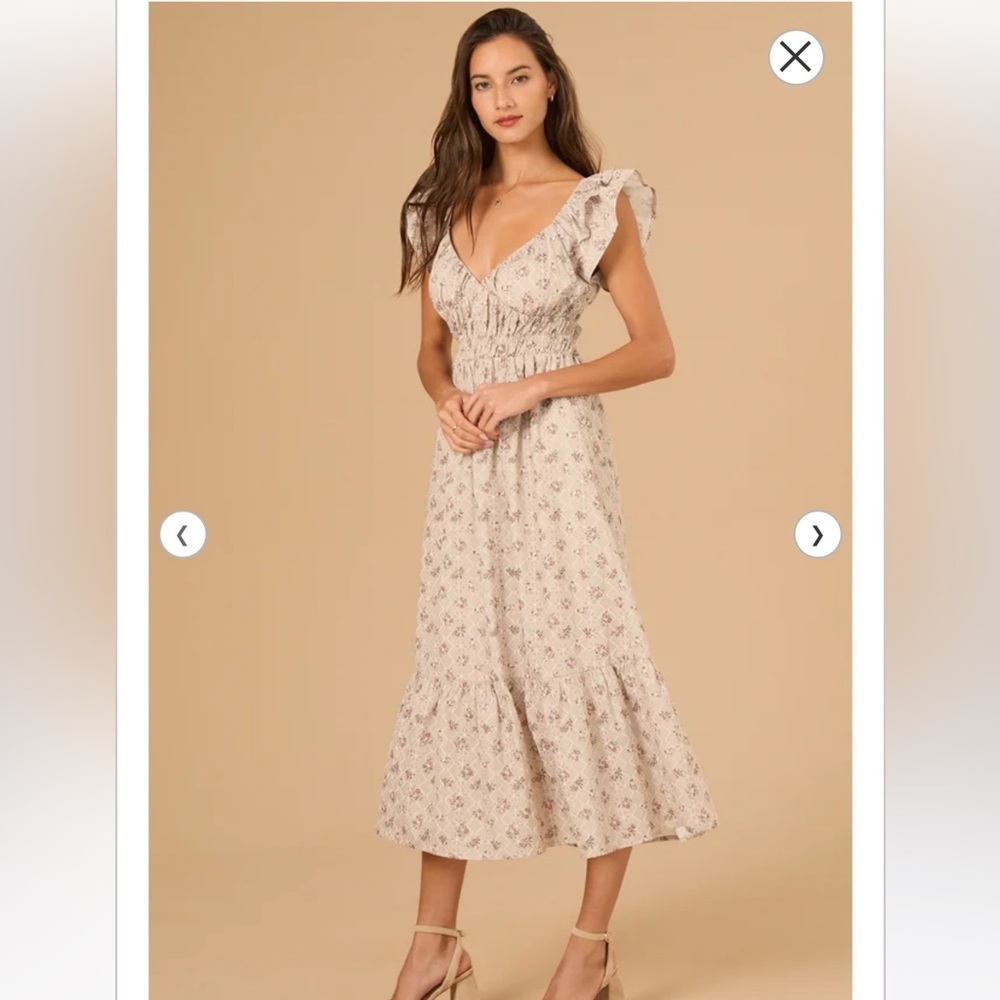 New with tags Altar’d state Gwen floral dress - Picture 4 of 5